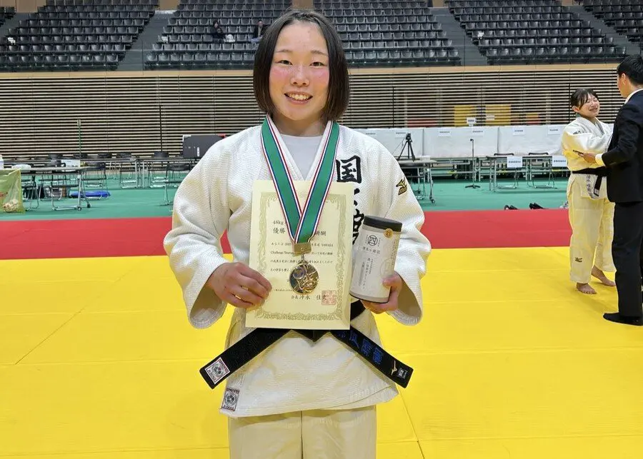 2025年度全日本学生柔道YAWARA Challenge Tournamentで48kg級の城戸珊